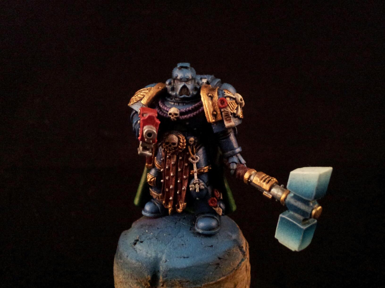 Airbrush, Cape, Cloak, Conversion, Hammer, Space Marines, Ultra